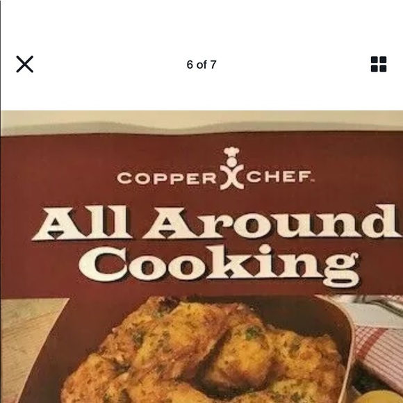 Copper a Chef 11” 6.7 qt.Copper 5 pc.Set of 6 pans - Picture 5 of 6